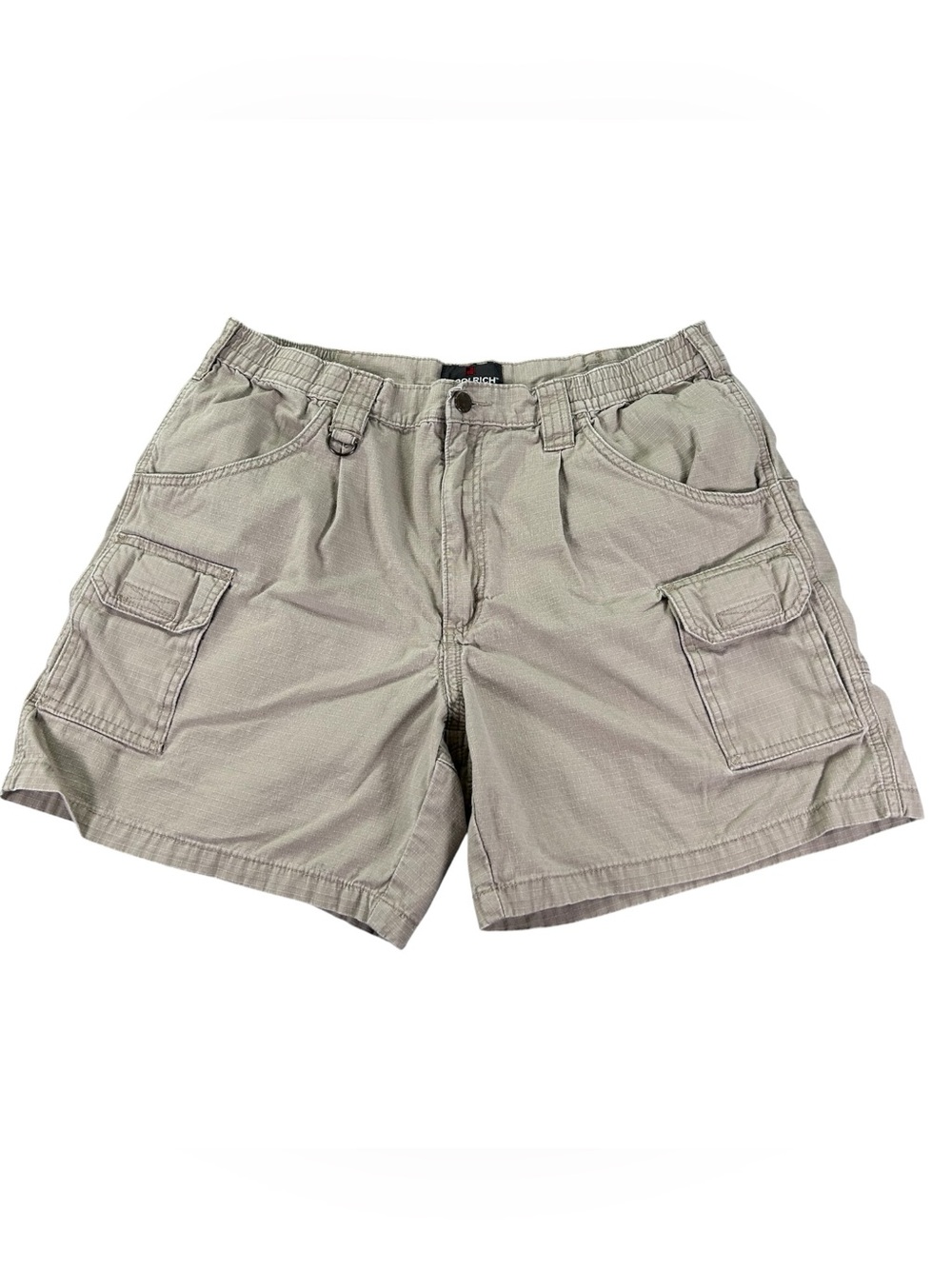Woolrich Elite Series Tactical Cargo Shorts Men’s 36 Khaki Ripstop Utility